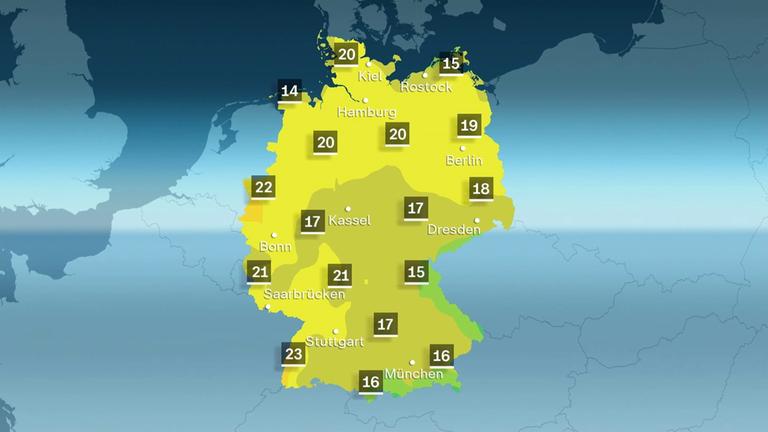 So wird das Wetter am Donnerstag