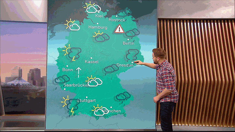 So wird das Wetter am Montag