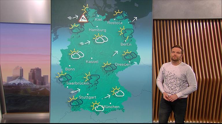 So wird das Wetter am Montag