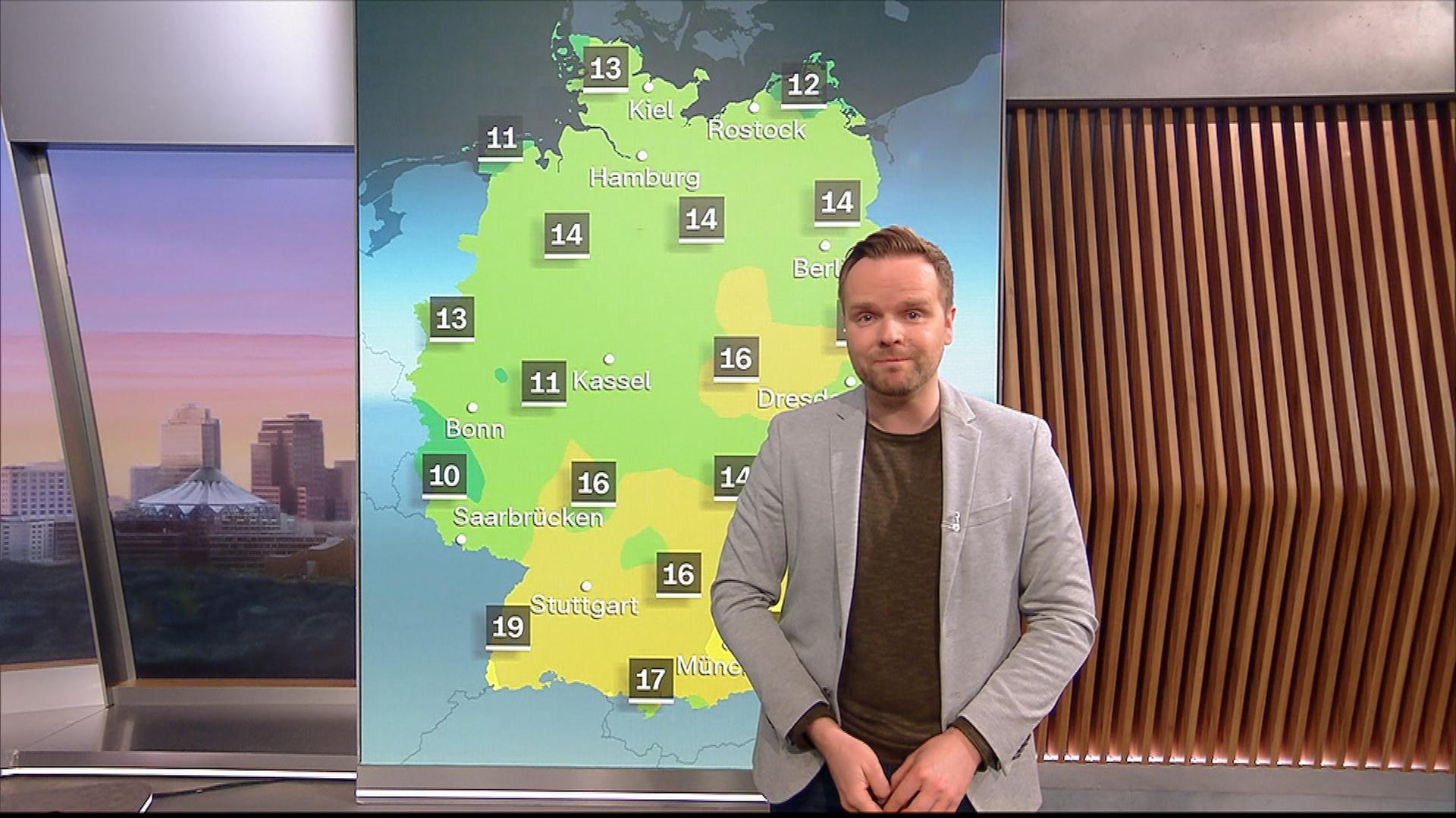 So wird das Wetter am Montag
