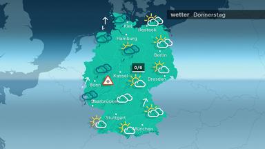 Das Wetter am Donnerstag 05.12.2024