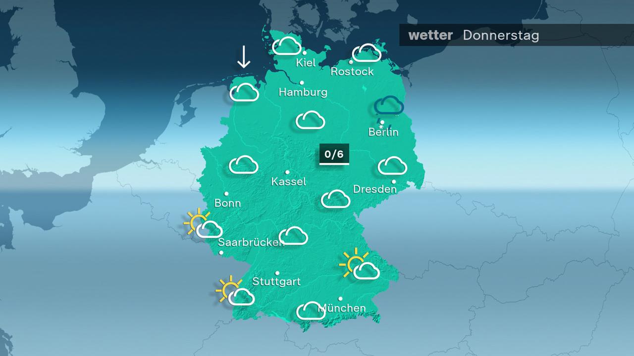 Das Wetter am Donnerstag 12.12.2024