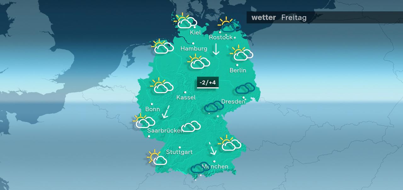 ZDFheute Wetter - Freitag - 14.02.2025