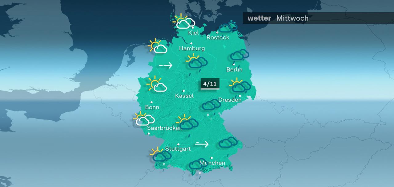 Wetterkarte: Vorhersage für den 26.02.2025