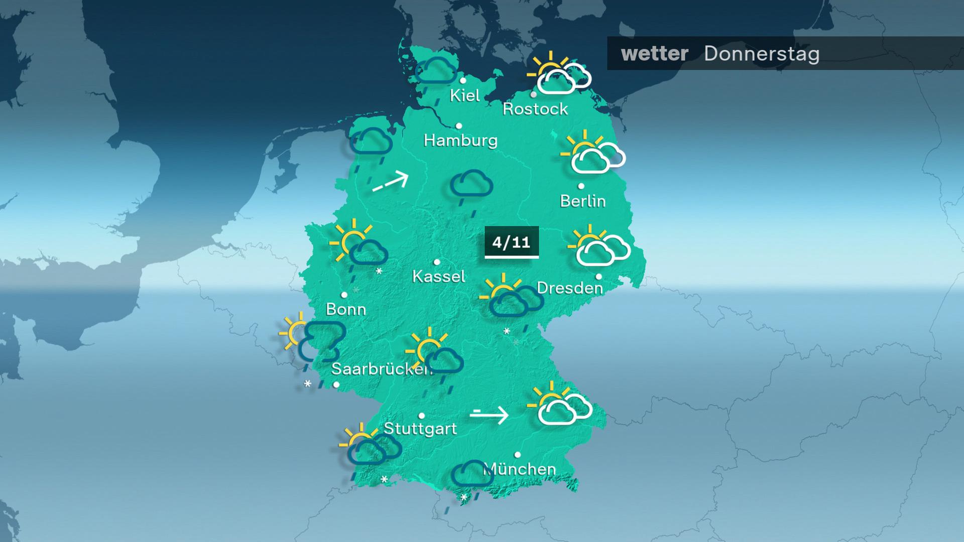Das Wetter am Donnerstag 27.02.2025