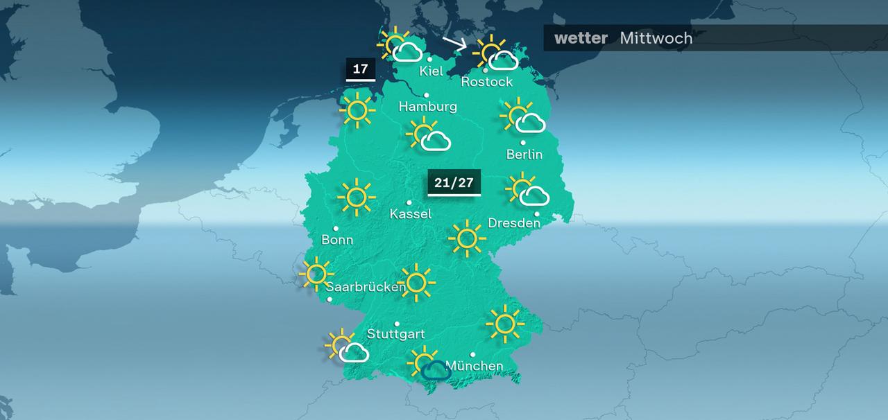ZDFheute Wetter - Mittwoch - 30.04.2025 