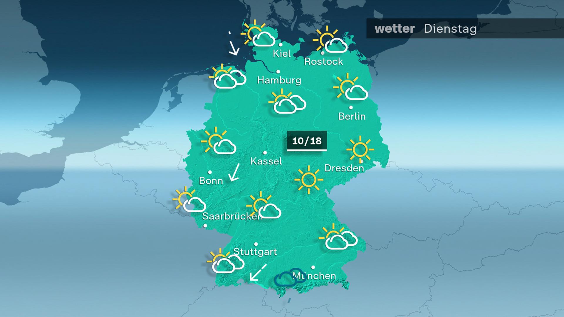 ZDFheute Wetter - Dienstag - 06.05.2025