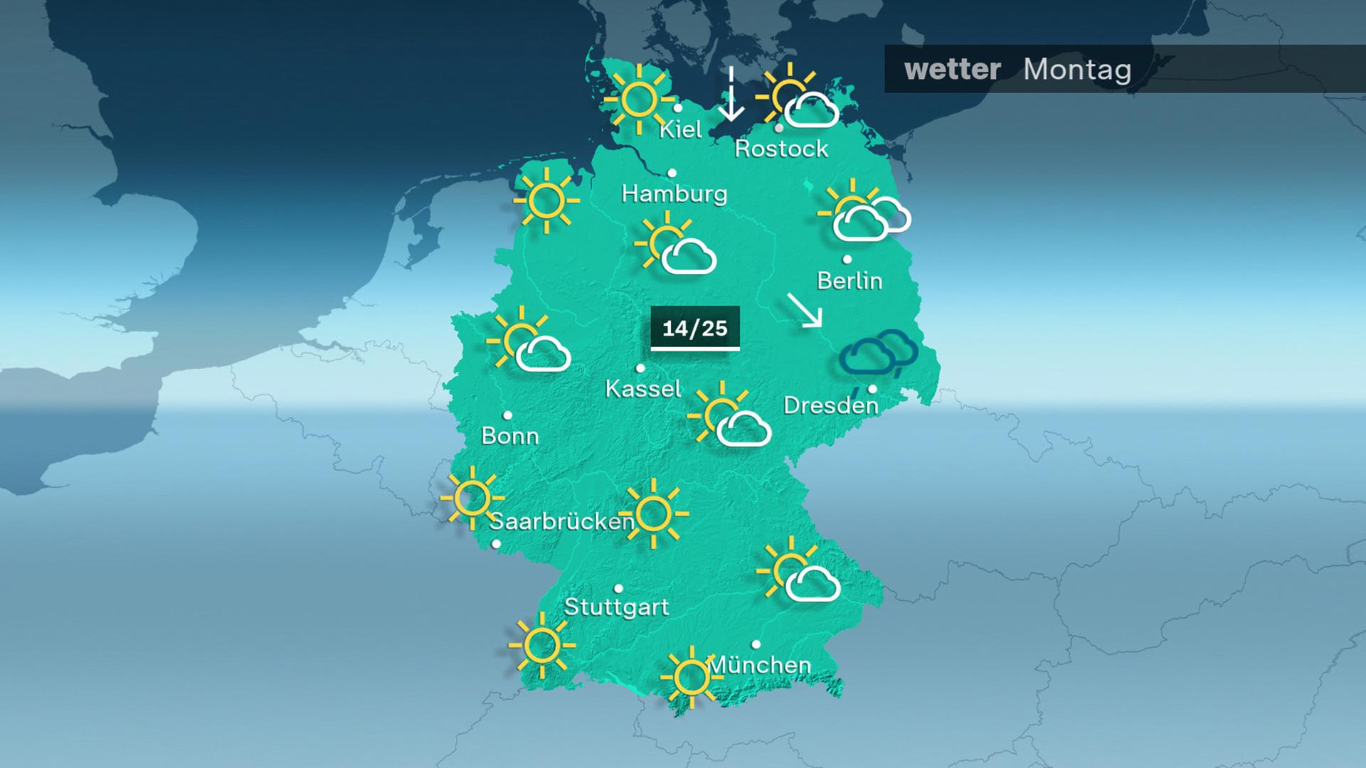 ZDFheute Wetter - Freitag - 19.05.2025
