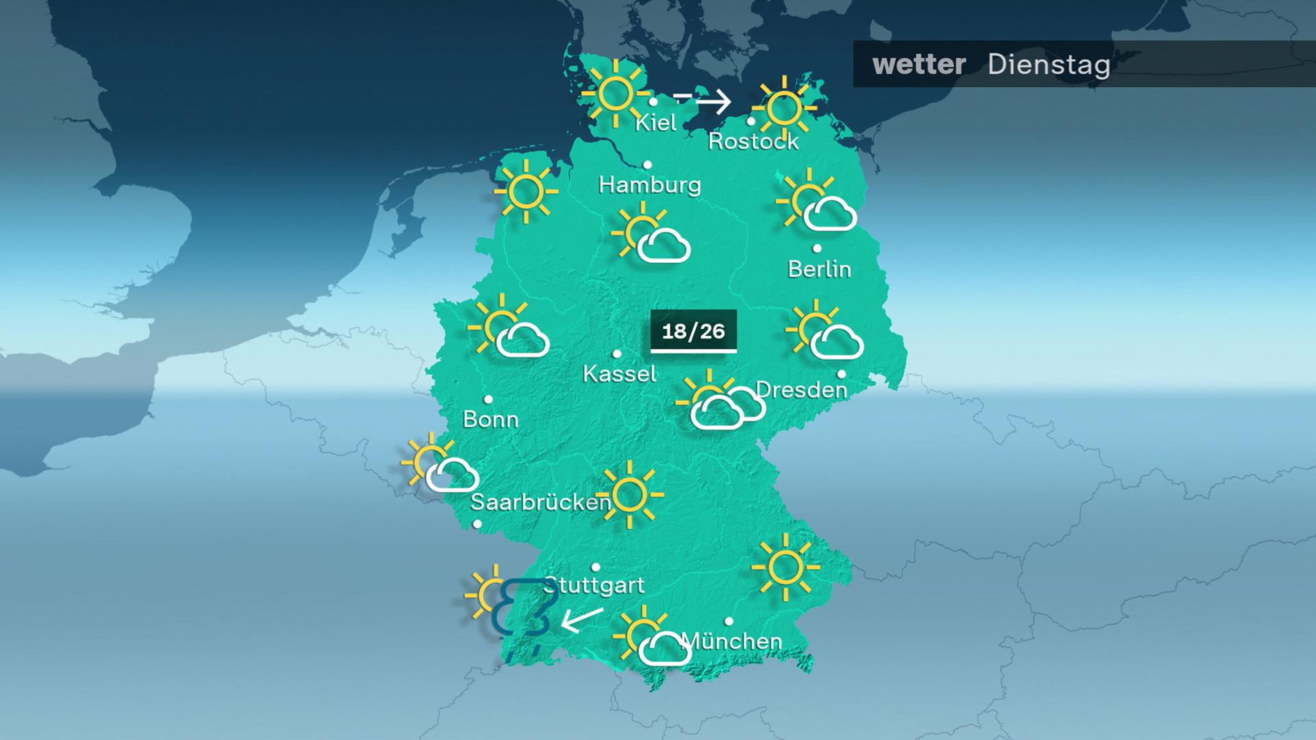 ZDFheute Wetter - Dienstag - 20.05.2025 