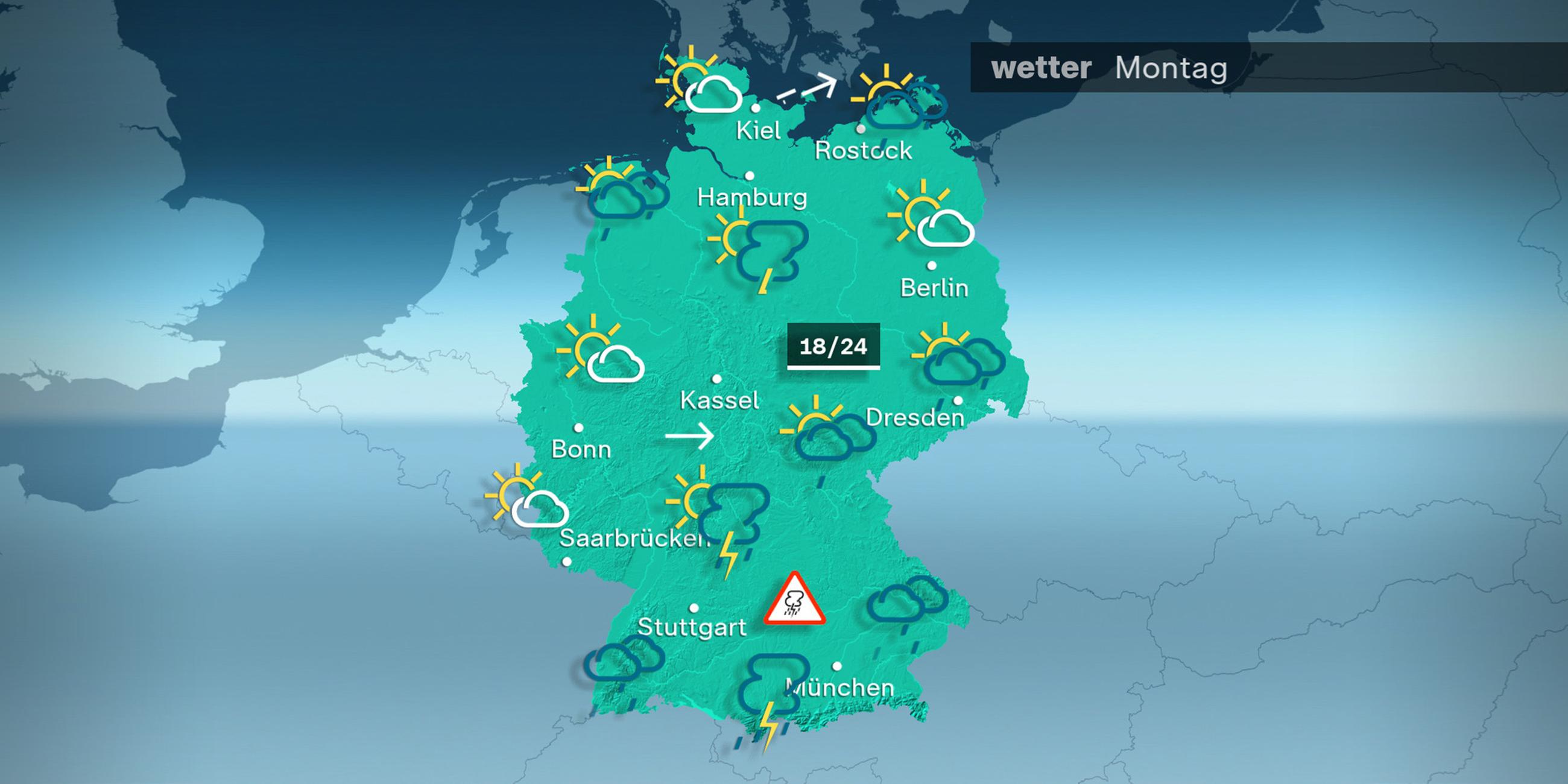 ZDFheute Wetter - Montag - 02.06.2025