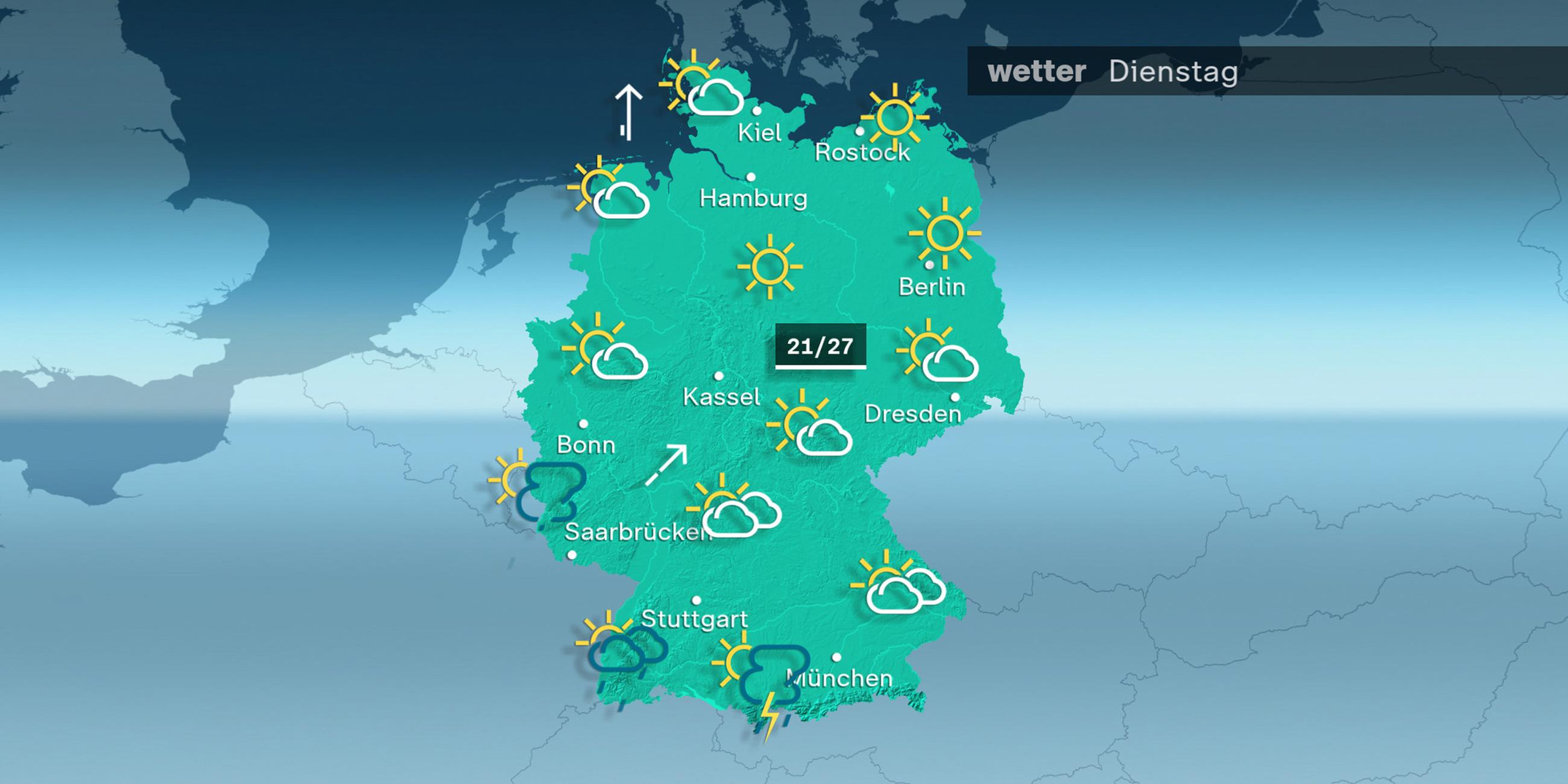ZDFheute Wetter - Dienstag - 03.06.2025 