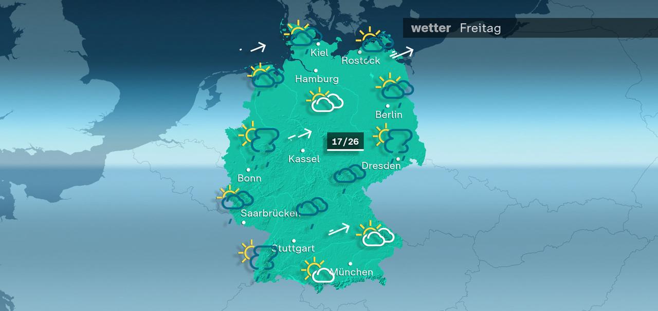 ZDFheute Wetter - Freitag - 06.06.2025
