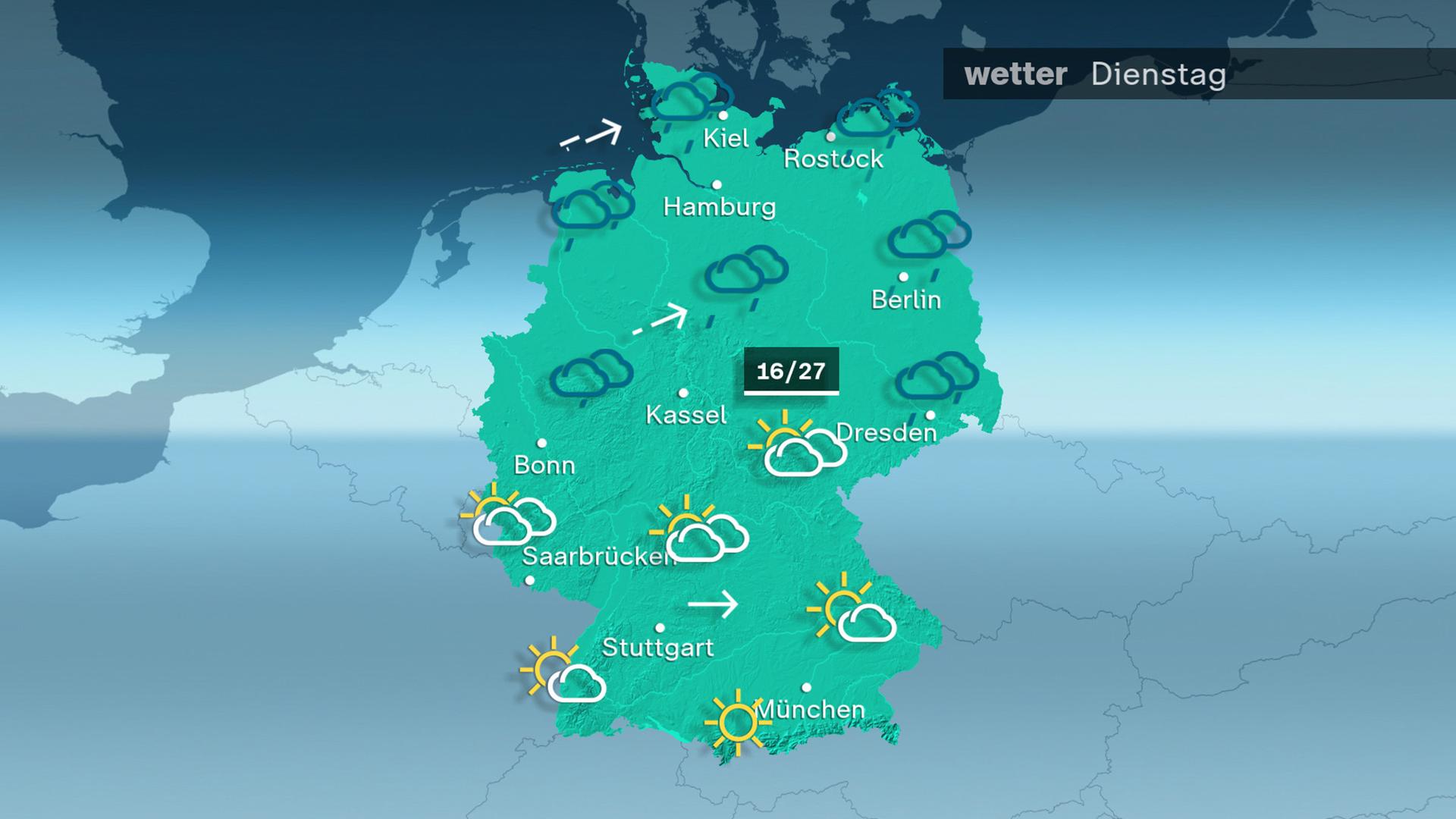 ZDFheute Wetter - Dienstag - 09.06.2025 