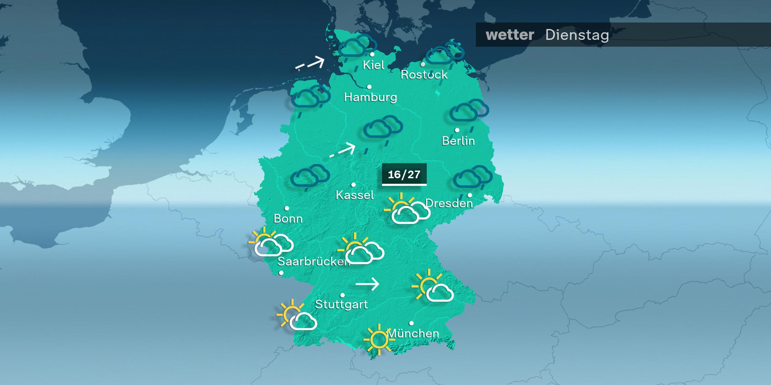ZDFheute Wetter - Dienstag - 09.06.2025 