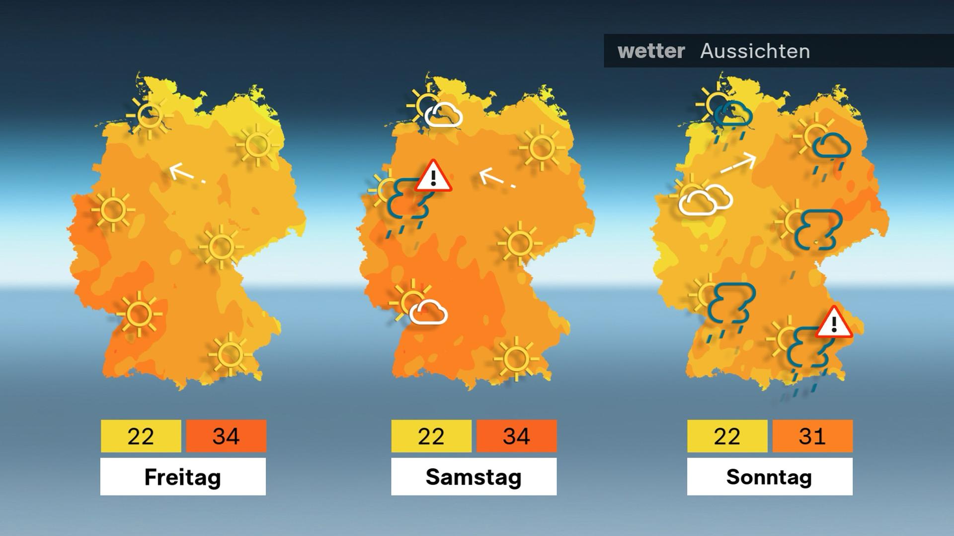 ZDFheute Wetter - Aussichten