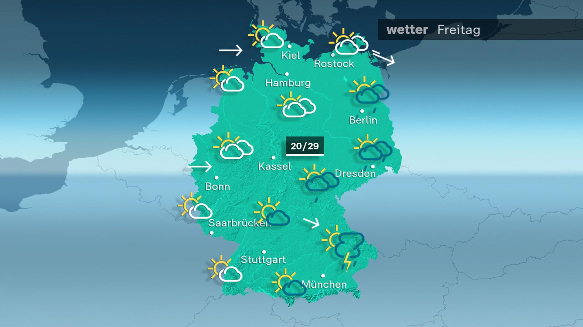 ZDFheute Wetter - Freitag - 27.06.2025 