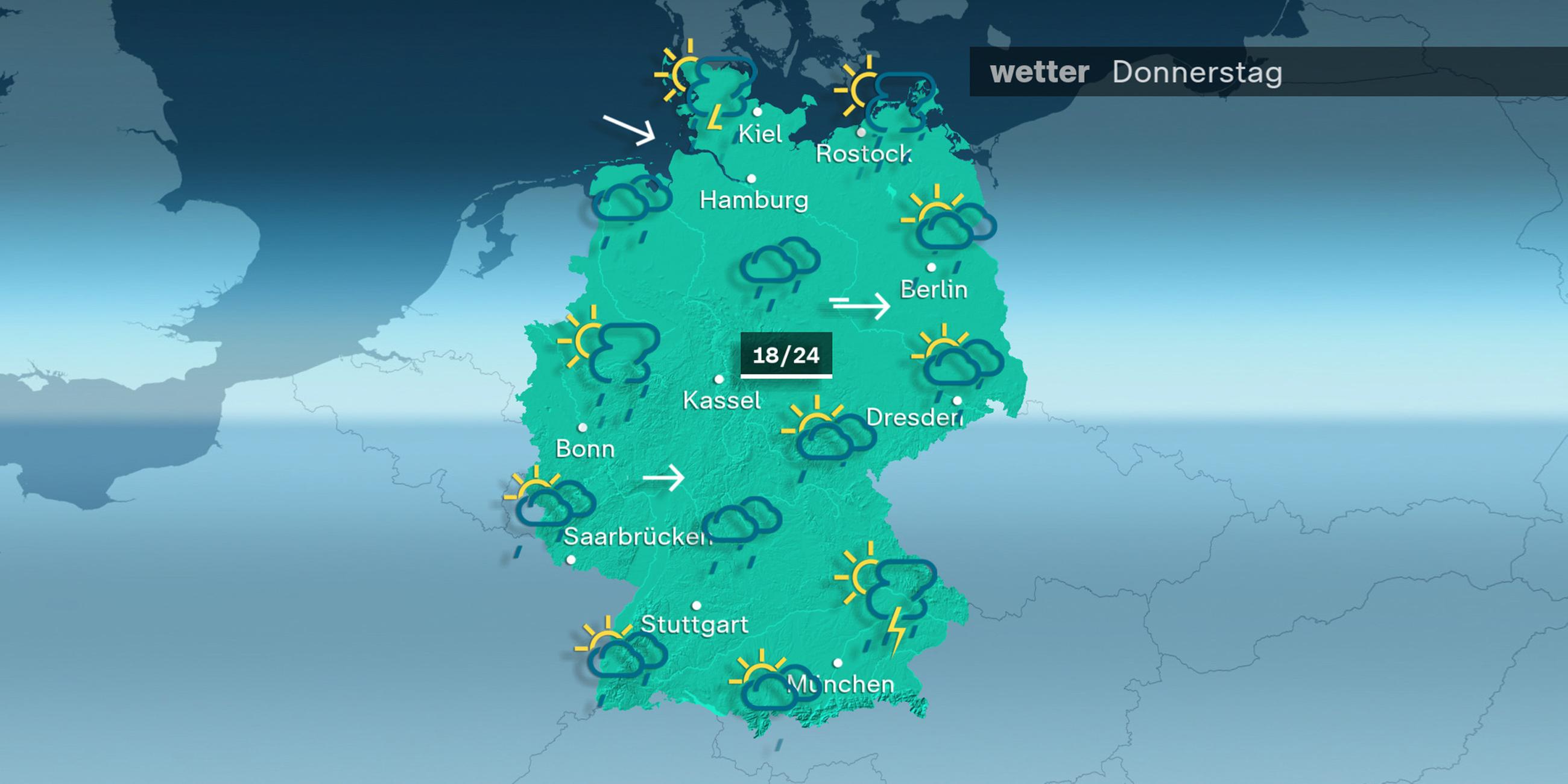 ZDFheute Wetter - Donnerstag - 31.07.2025