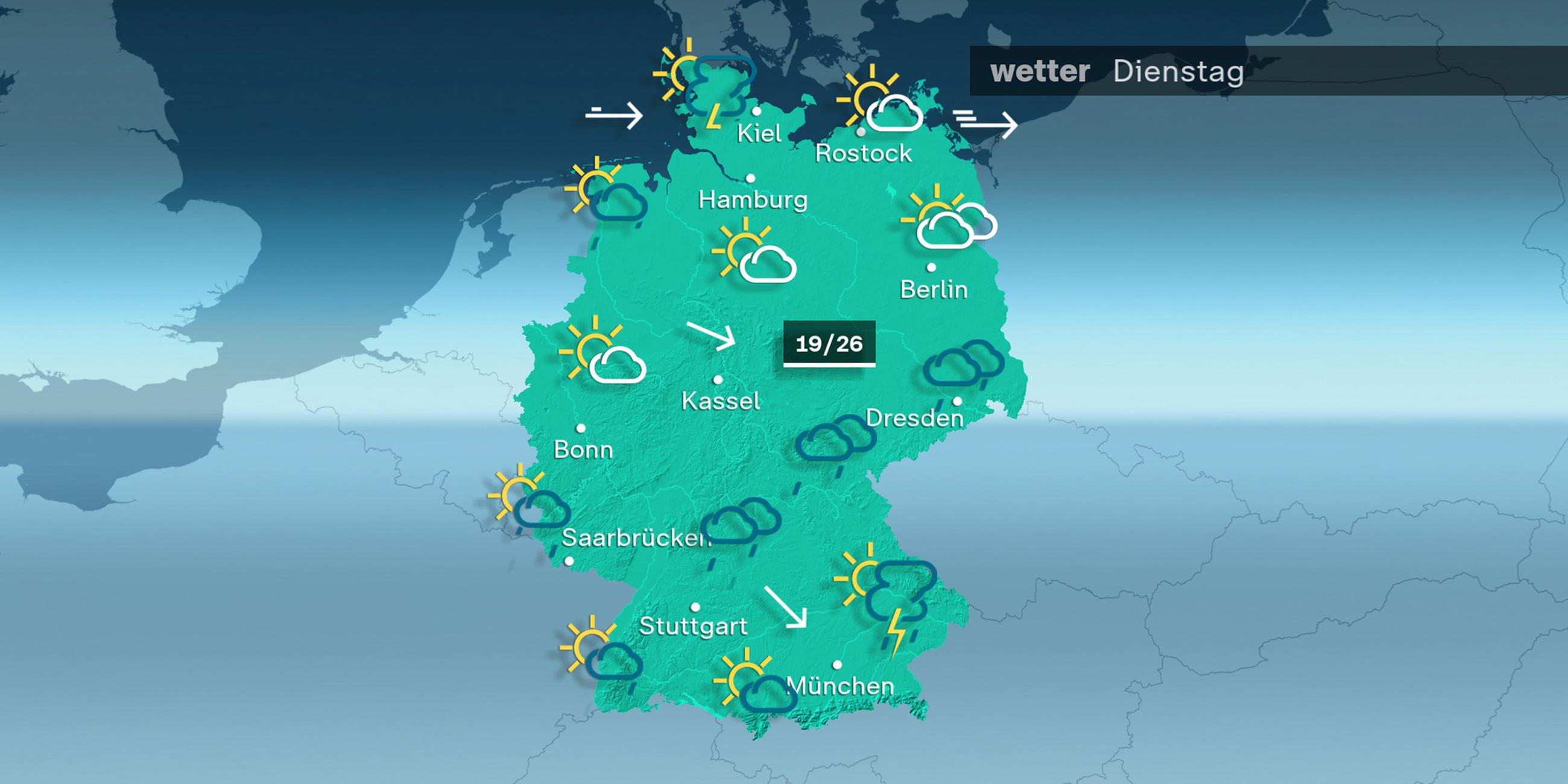 ZDFheute Wetter - Dienstag - 05.08.2025 
