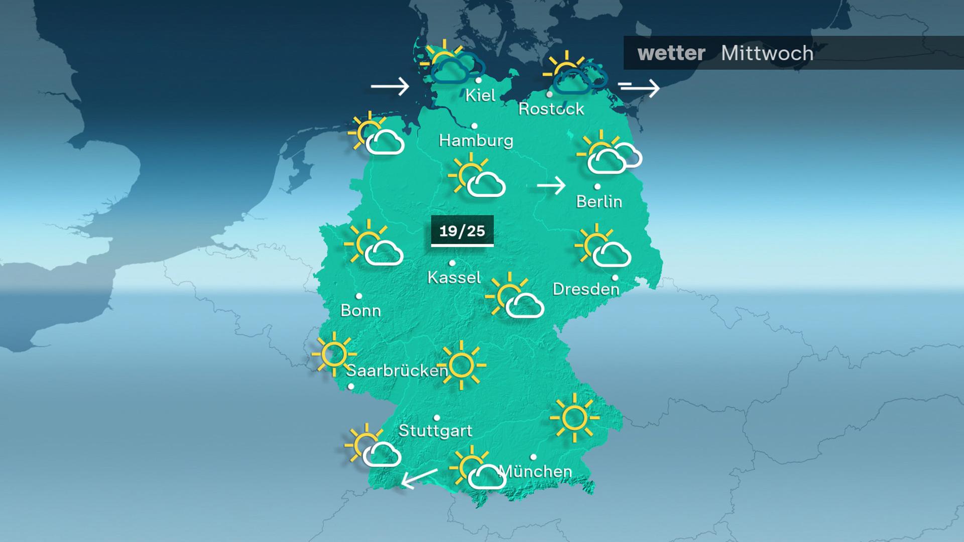 ZDFheute Wetter - Dienstag - 06.08.2025 