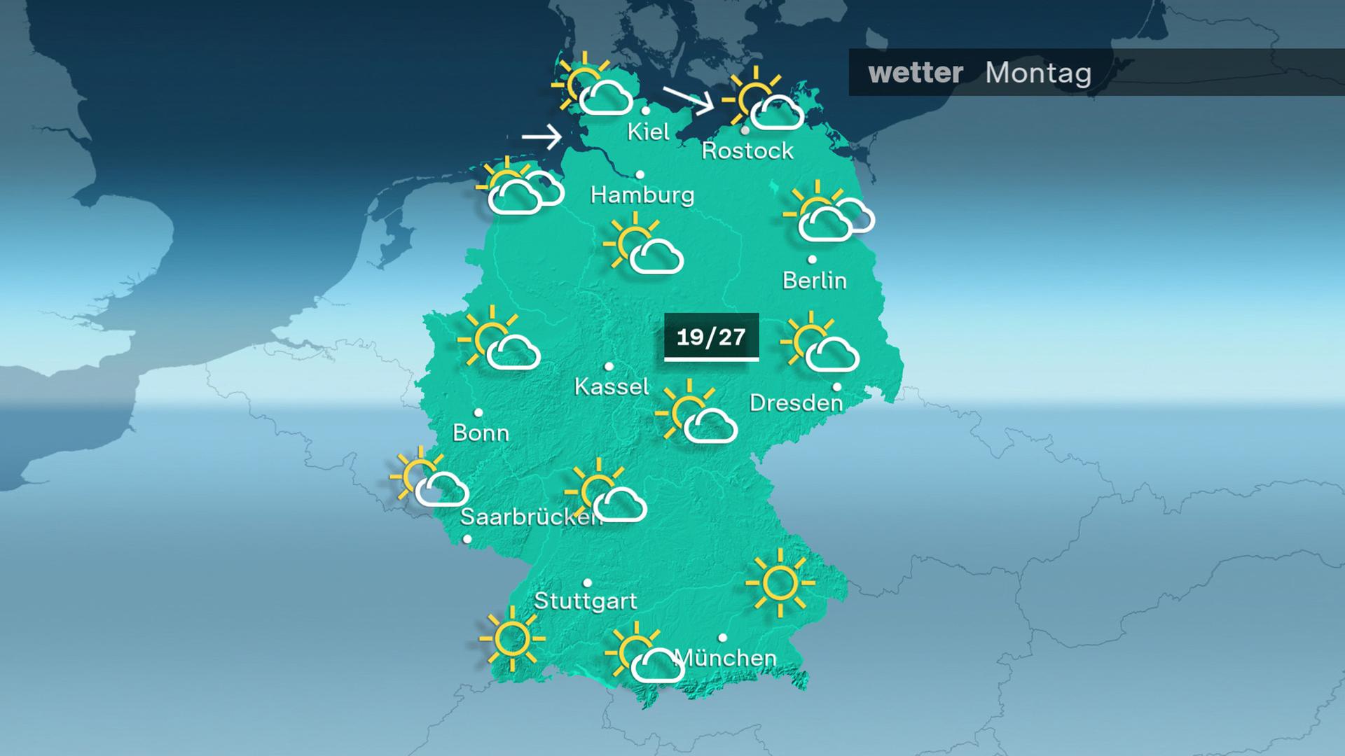 ZDFHeuteWetter - Montag 25.08.2025 
