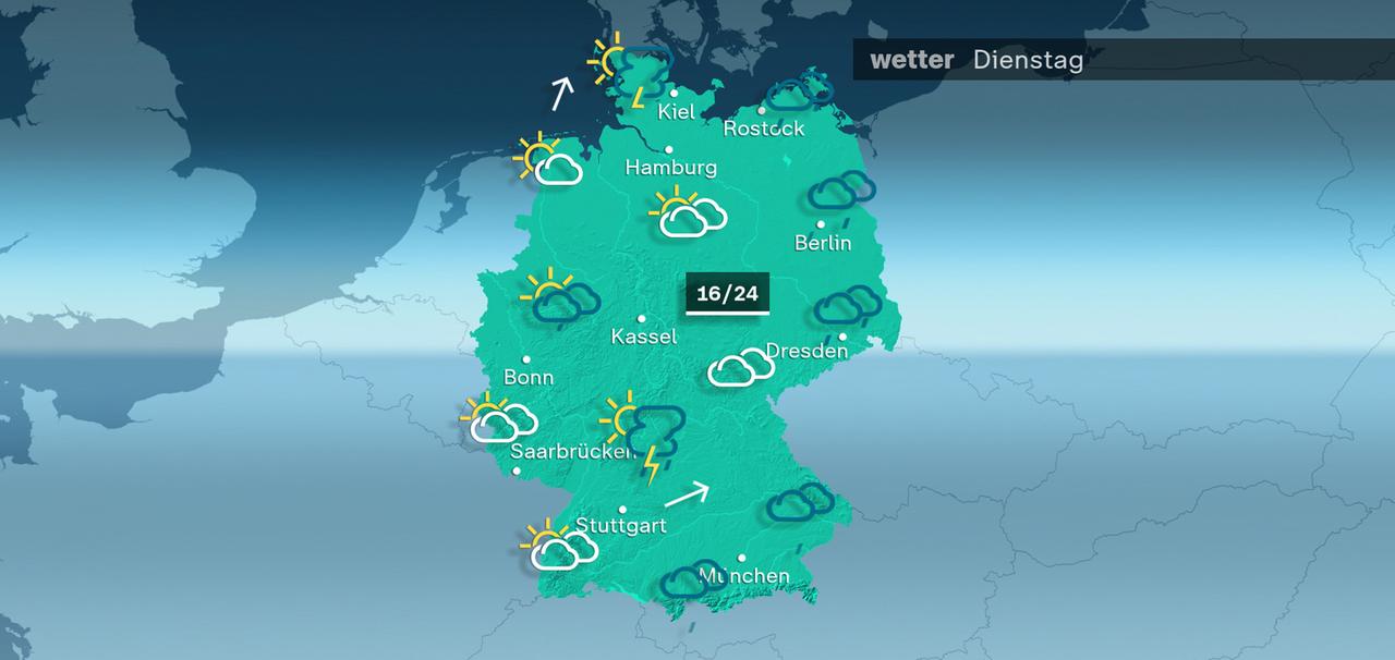 ZDFheute Wetter - Dienstag - 02.09.2025 