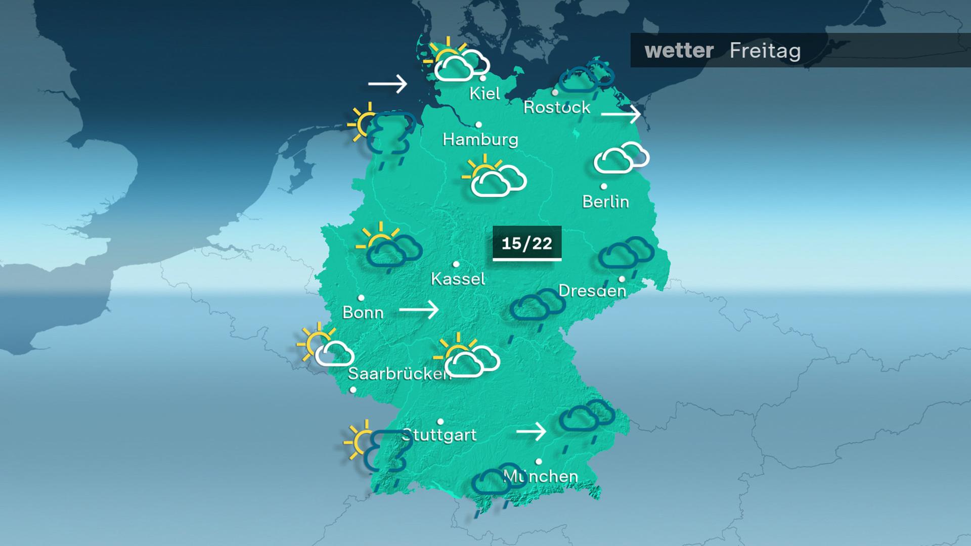 ZDFheute Wetter - Freitag - 05.09.2025