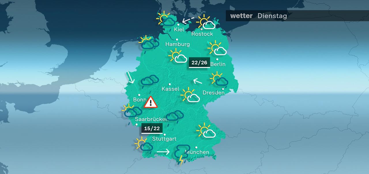 ZDFheute Wetter - Dienstag - 09.09.2025