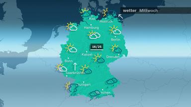 Das Wetter am Mittwoch 10.09.2025
