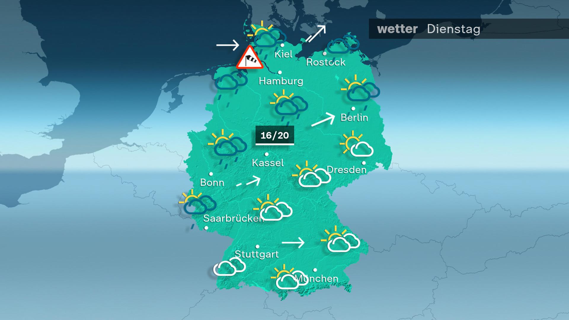 ZDFheute Wetter - Dienstag - 16.09.2025 