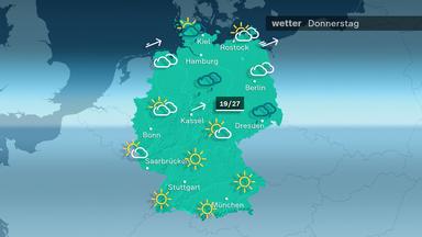 Das Wetter am Donnerstag 18.09.2025
