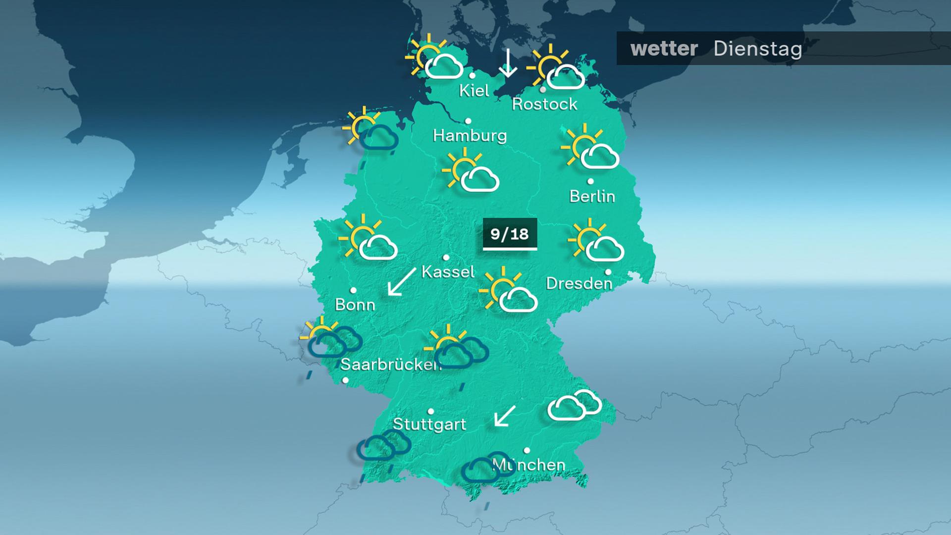 ZDFheute Wetter - Dienstag - 23.09.2025
