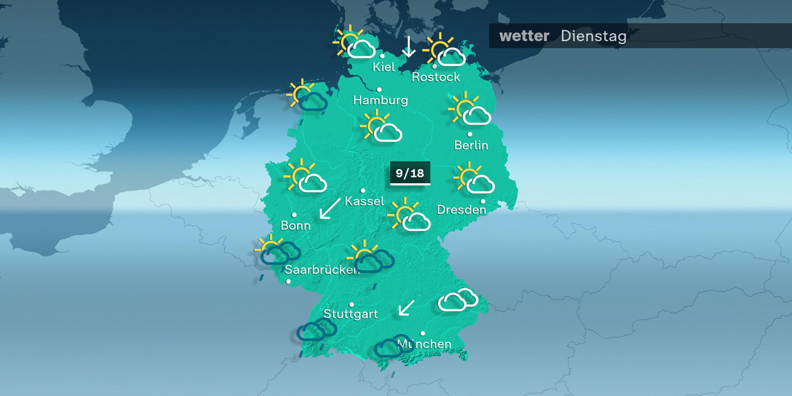 ZDFheute Wetter - Dienstag - 23.09.2025