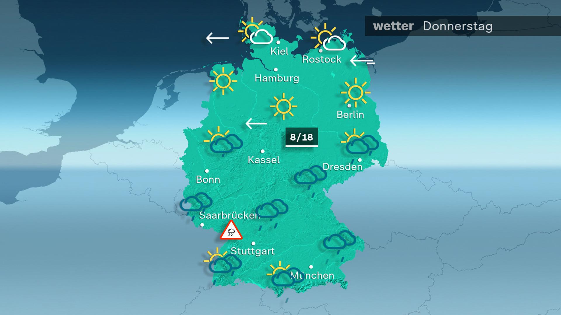 ZDFheute Wetter - Donnerstag - 25.09.2025
