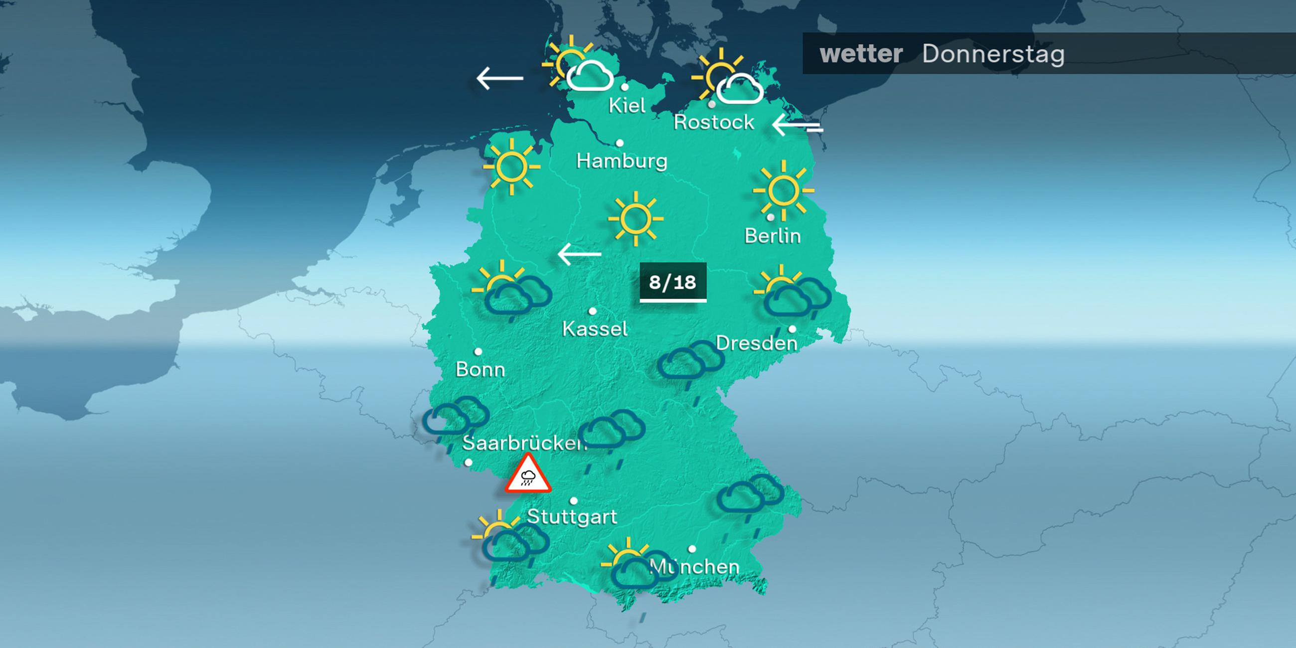 ZDFheute Wetter - Donnerstag - 25.09.2025