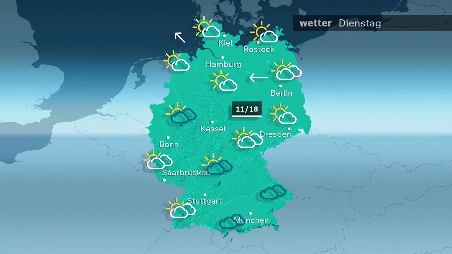 ZDFheute Wetter - Dienstag - 30.09.2025 