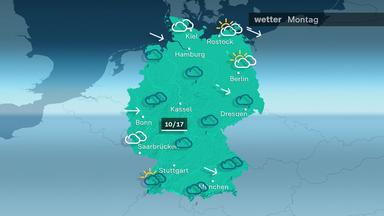 ZDFheute Wetter - Montag - 06.10.2025 