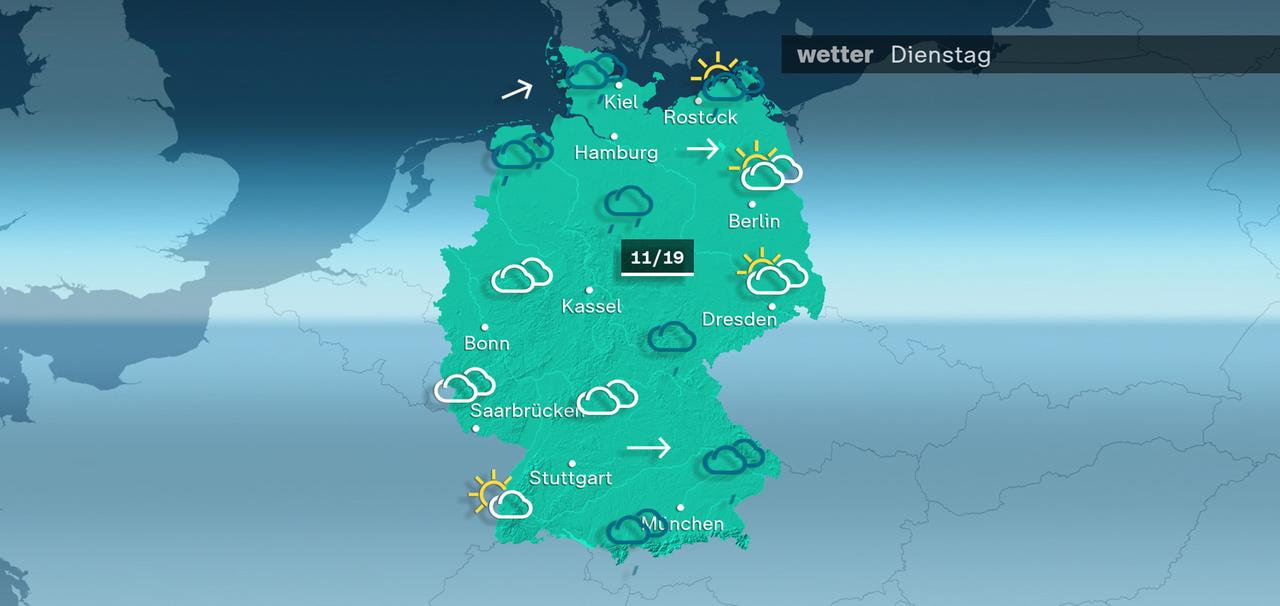 ZDFheute Wetter - Dienstag - 07.10.2025 