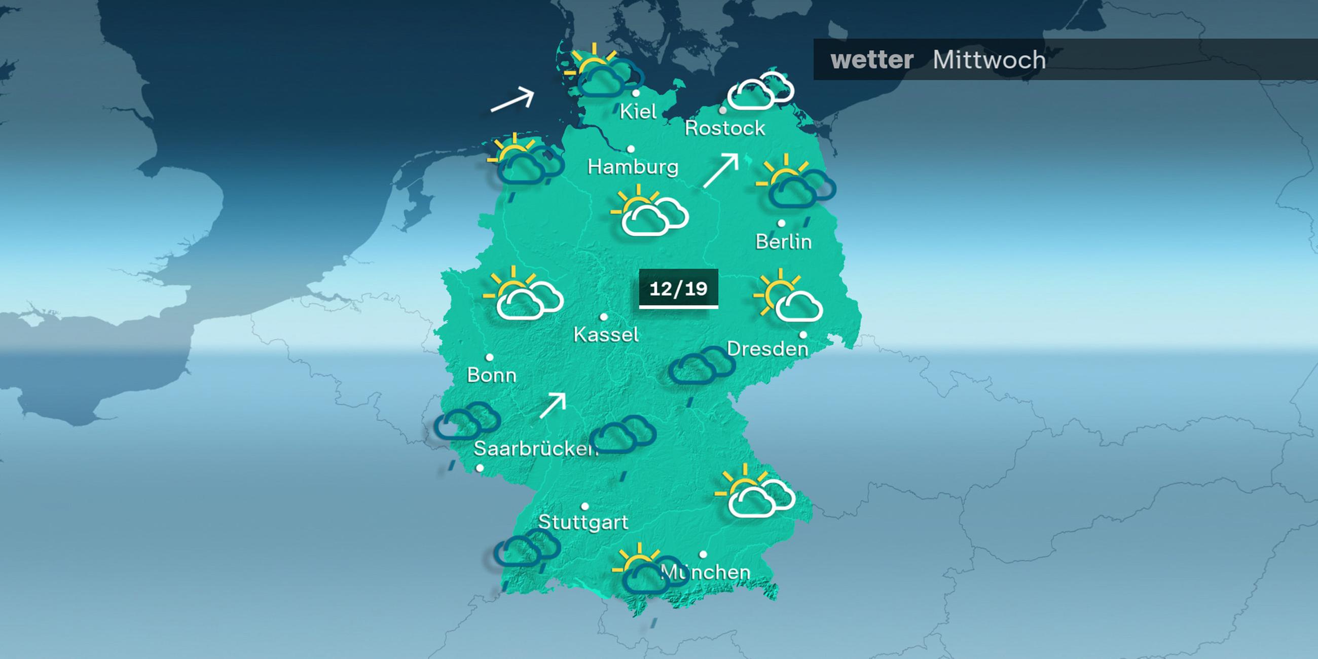 ZDFheute Wetter - Mittwoch - 22.10.2025 