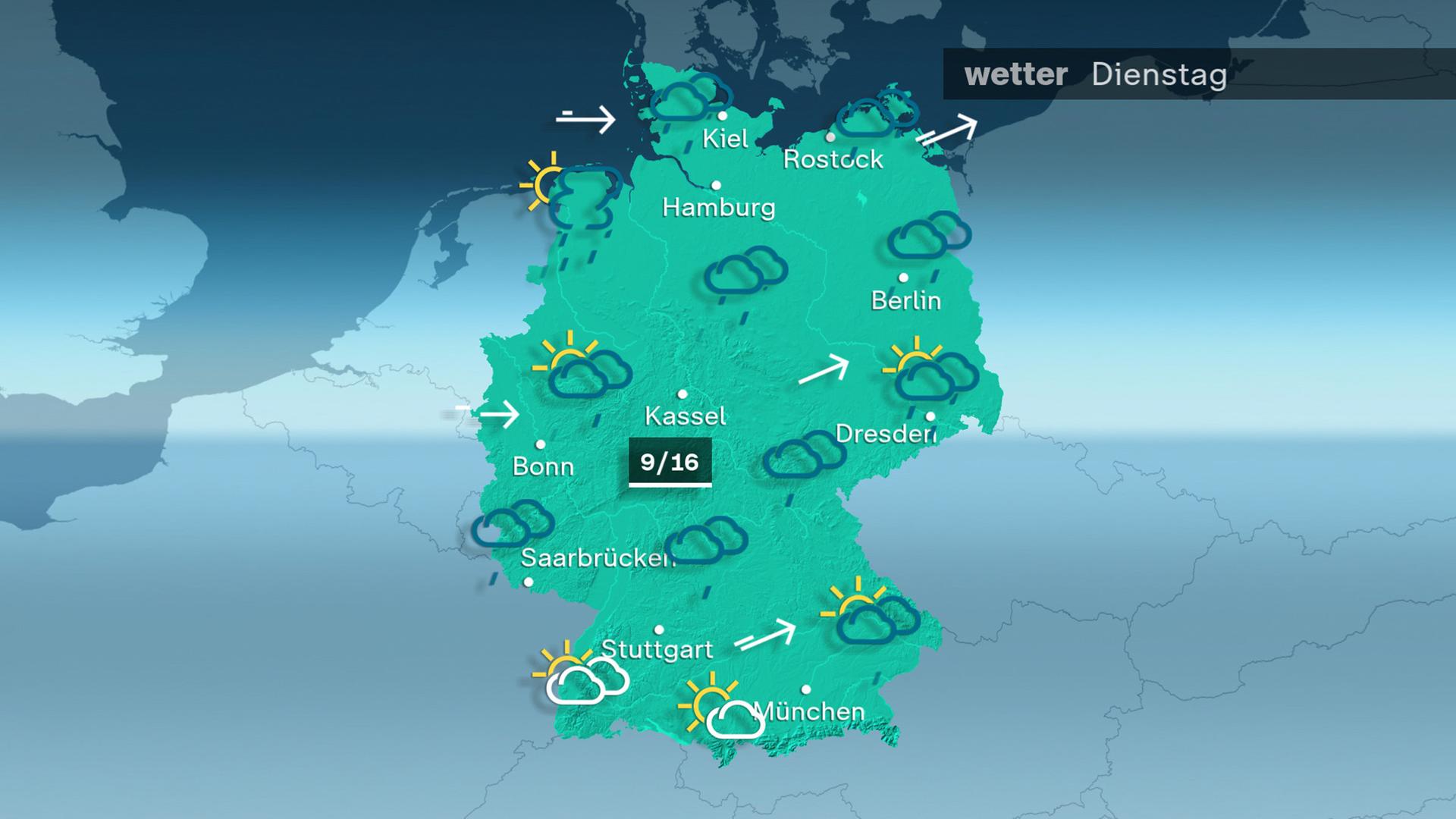ZDFheute Wetter - Dienstag - 28.10.2025 