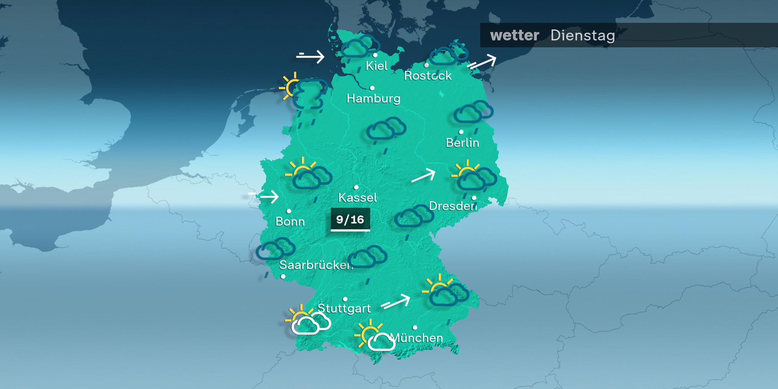 ZDFheute Wetter - Dienstag - 28.10.2025 