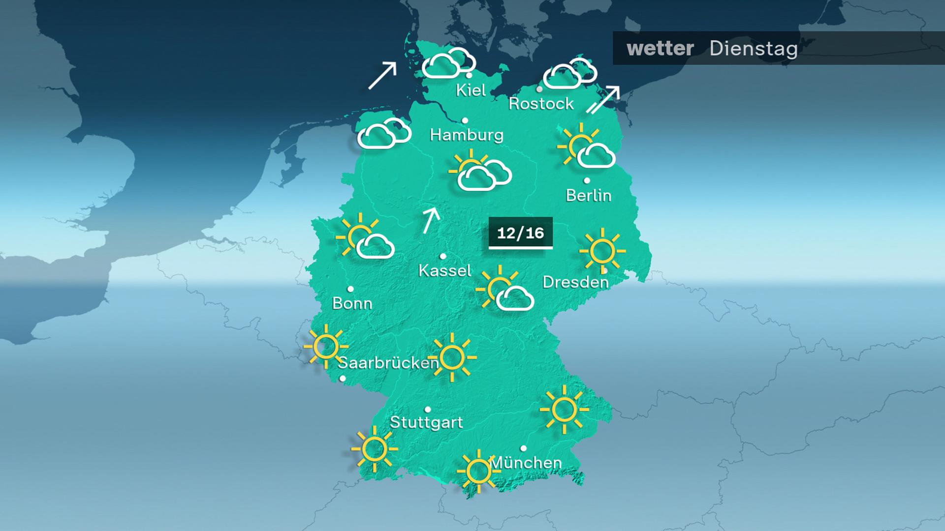 ZDFheute Wetter - Dienstag - 04.11.2025