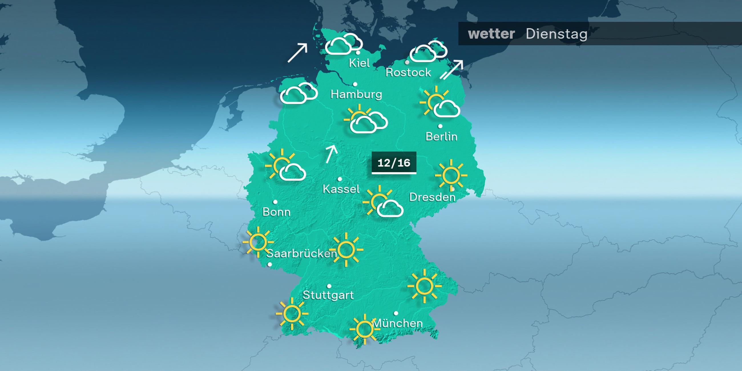 ZDFheute Wetter - Dienstag - 04.11.2025