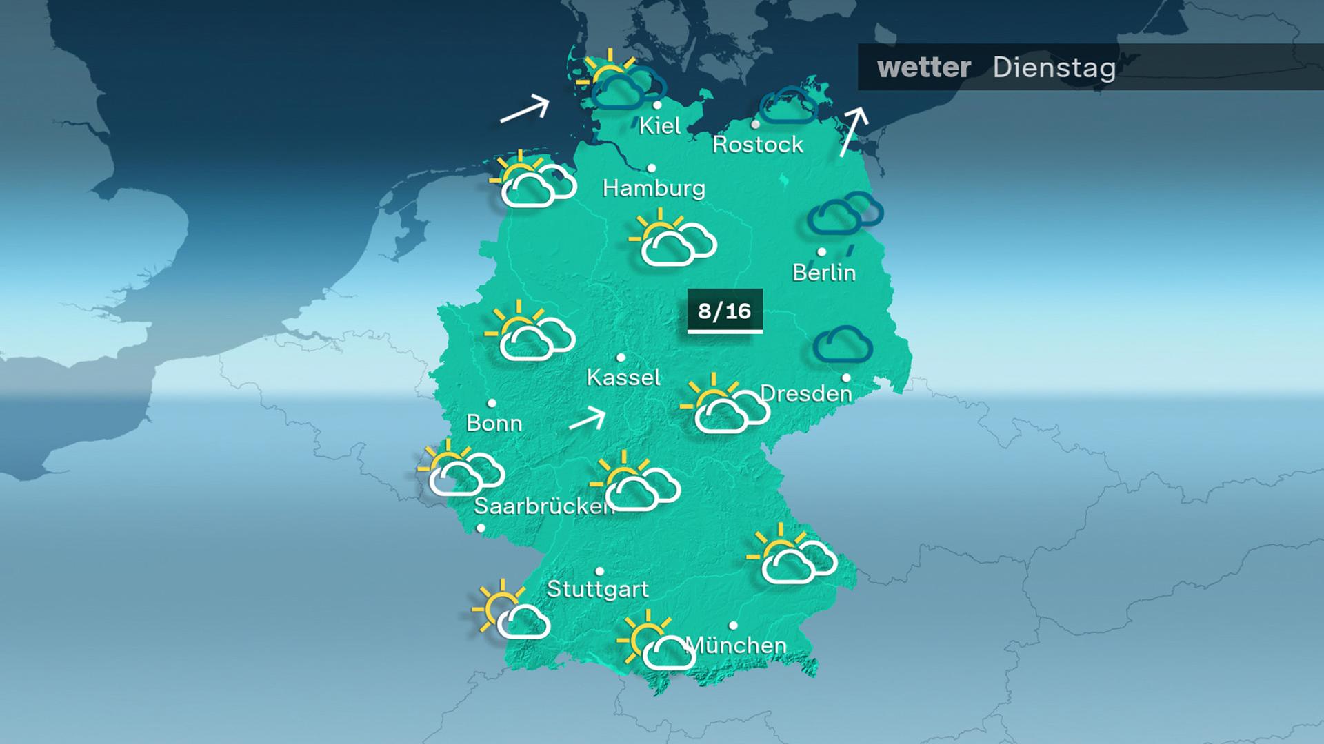 ZDFheute Wetter - Dienstag - 11.03.2025 