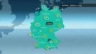 Das Wetter am Donnerstag 13.11.2025