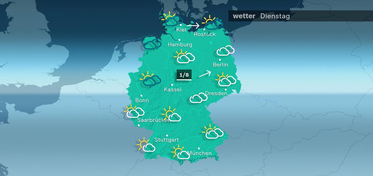 ZDFheute Wetter - Dienstag - 18.11.2025 