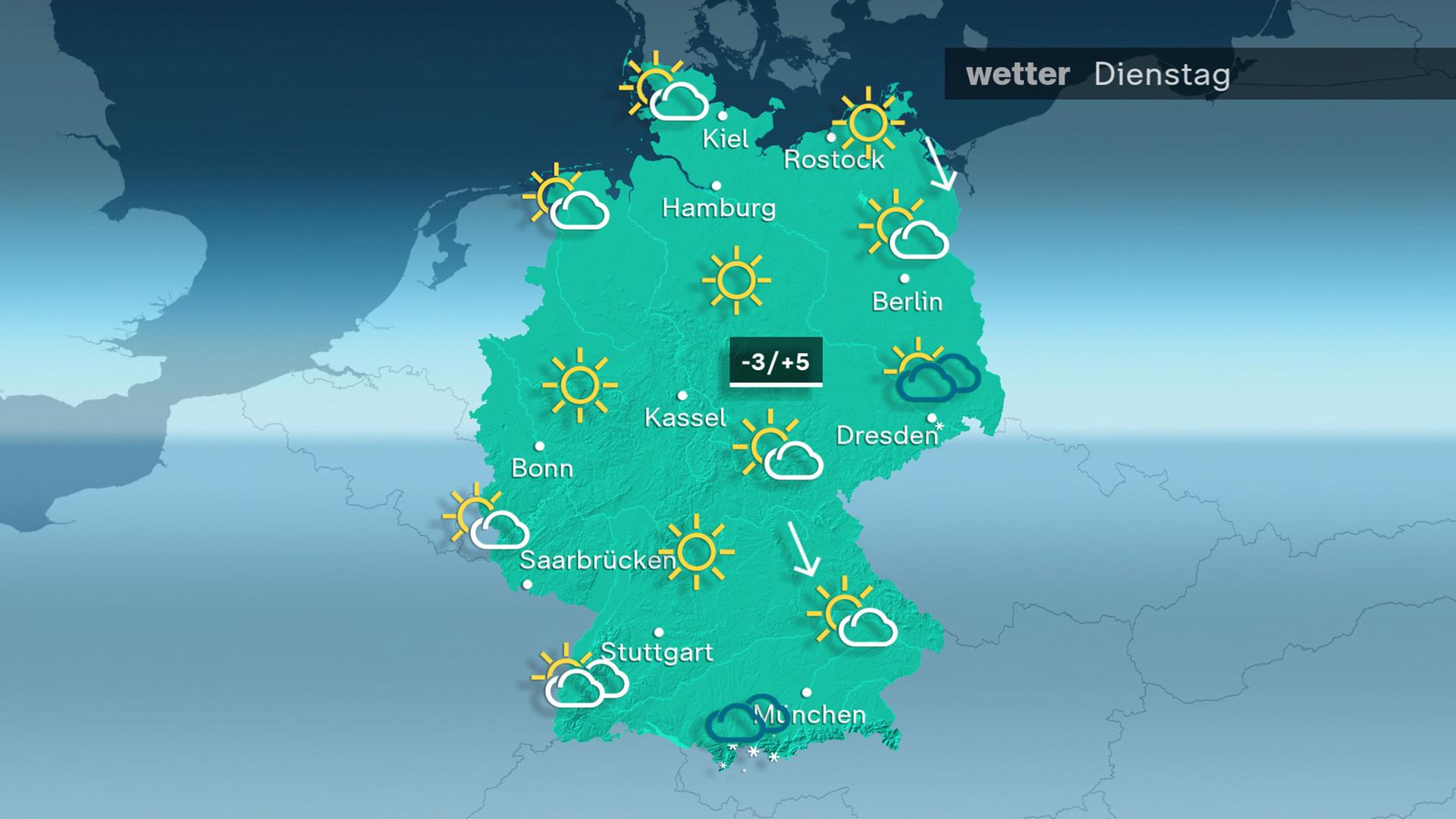 ZDFheute Wetter - Dienstag - 30.12.2025 