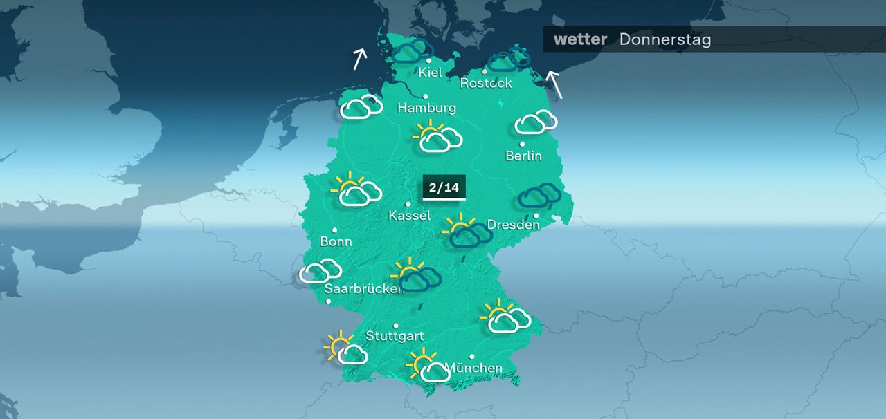 ZDFheute Wetter - Donnerstag - 15.01.2026