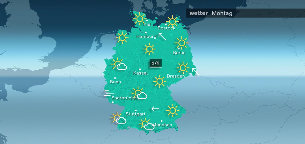 ZDFheute Wetter - Montag - 19.01.2026
