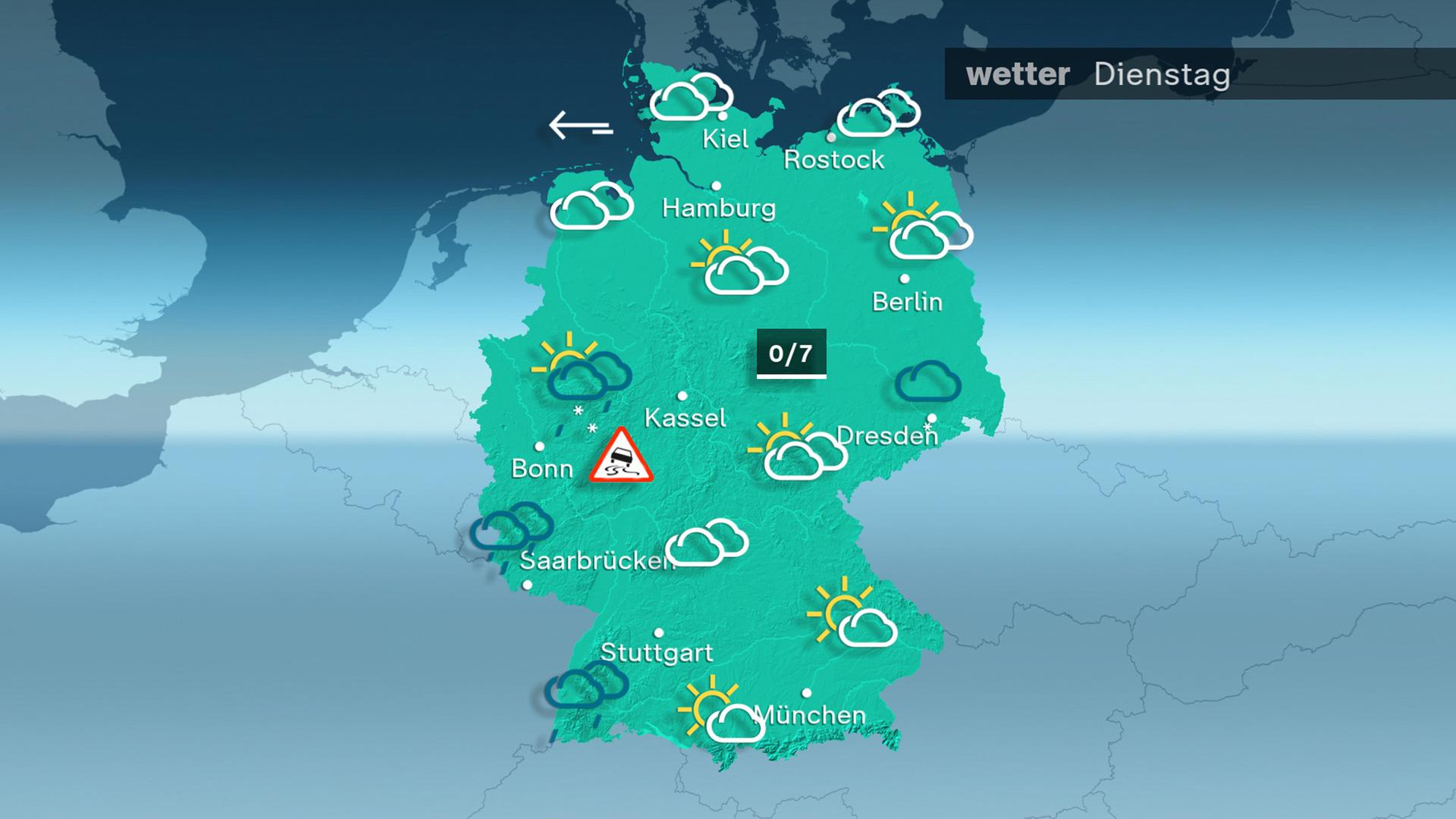 ZDFheute Wetter - Dienstag - 27.01.2026