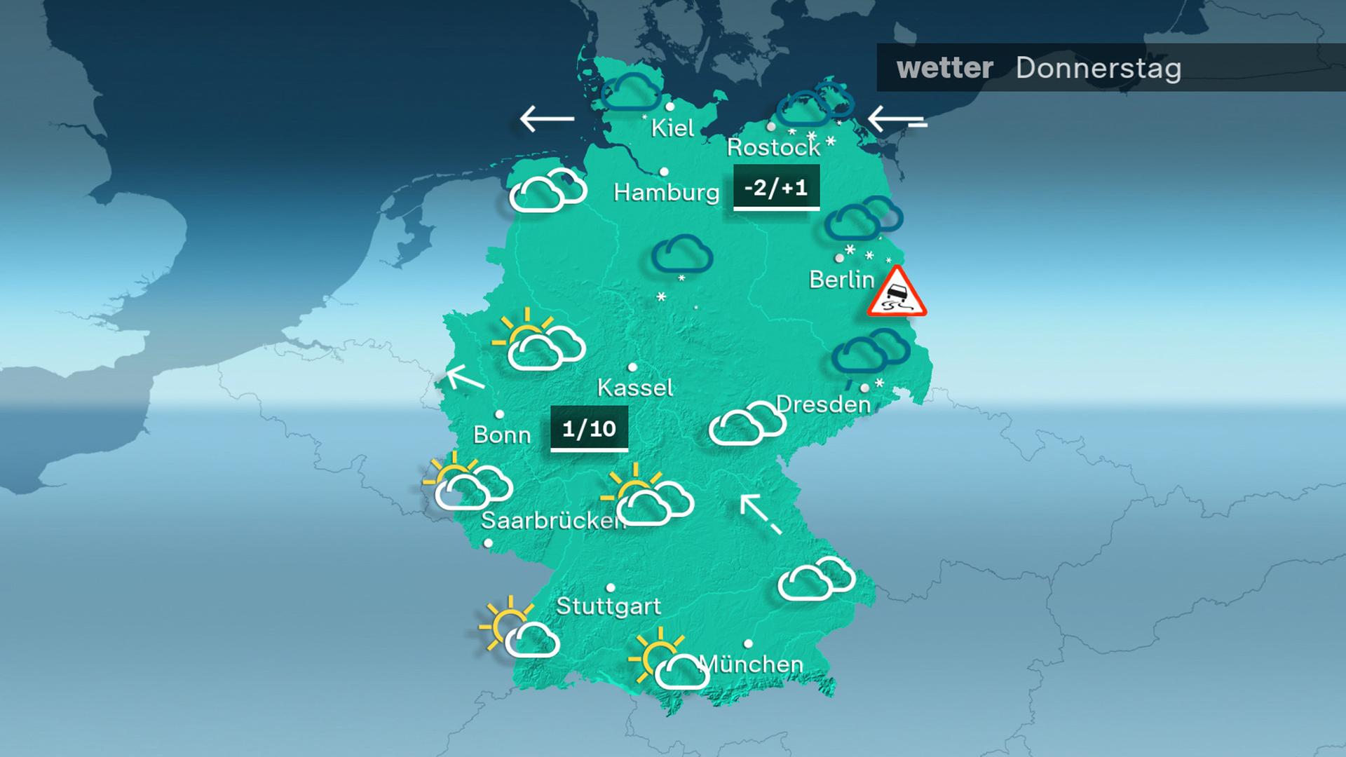ZDFheute Wetter - Donnerstag - 04.02.2026